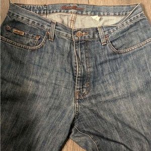 Eddie Bauer premium denim boot cut jeans